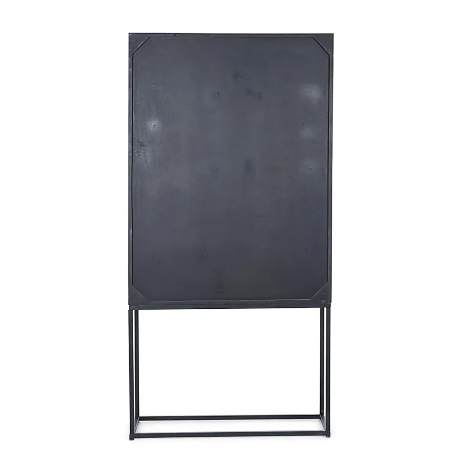 Dulap Mozaic Etnic 4 Uși 6 Sertare din Lemn de Mango - Vanitoso Viadurini