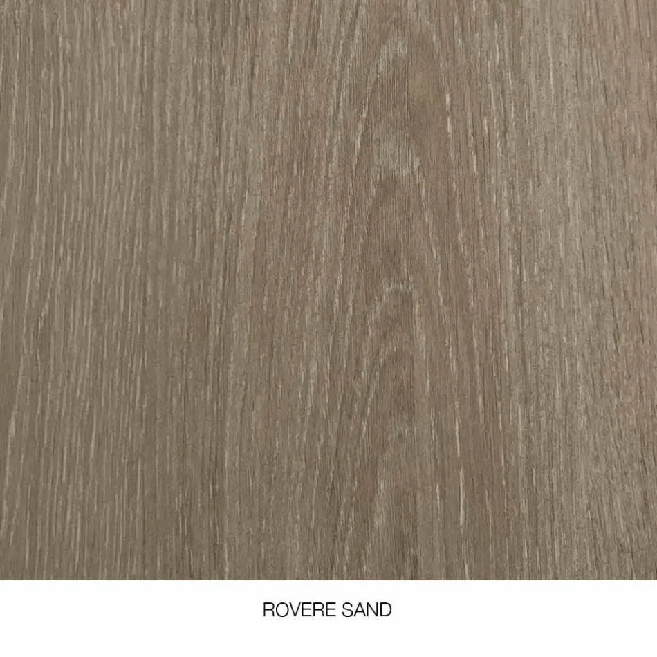 Dulap de baie 80 cm, lavoar, oglindă și 2 coloane - Becky Viadurini