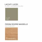 Dulap de baie cu chiuvetă din lemn lăcuit 120x85x46cm Amber, fabricat în Italia Viadurini