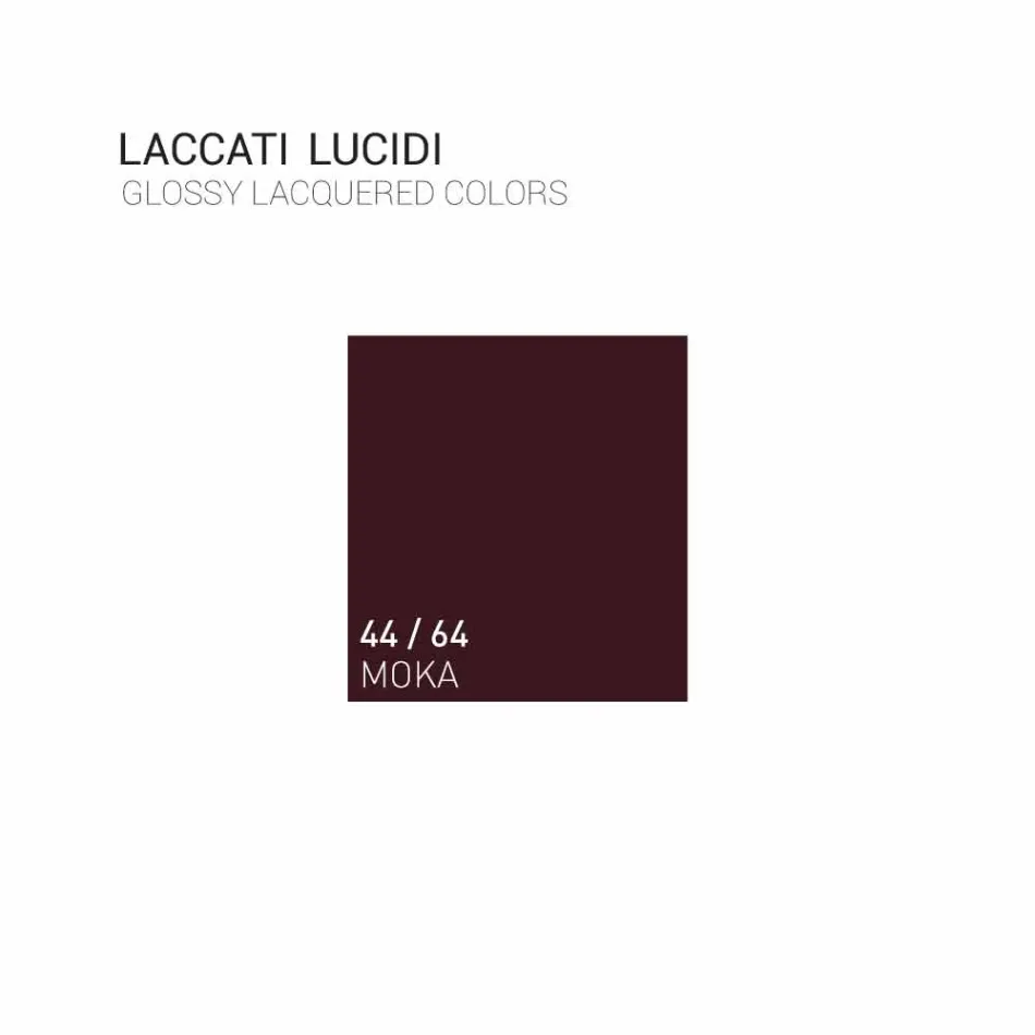 Dulap suspendat de baie cu 3 sertare + 2 uși din lemn Fermă integrată, integrată Viadurini