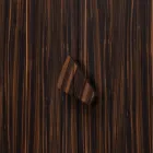 Grilli Zarafa dulap cu 2 usi de design realizat in Italia din lemn de abanos Viadurini