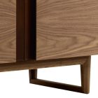 Design cabinet din lemn masiv de 2A Grilli din York, fabricat în Italia Viadurini