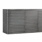 Mobil cu 4 usi din lemn de design turnate, L230xP49 cm, Dana Viadurini