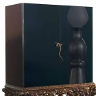 de lux de design sculptat din lemn pe bază de telefonie mobilă, a făcut în Italia, Sam Viadurini