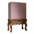 de lux de design sculptat din lemn pe bază de telefonie mobilă, a făcut în Italia, Sam Viadurini