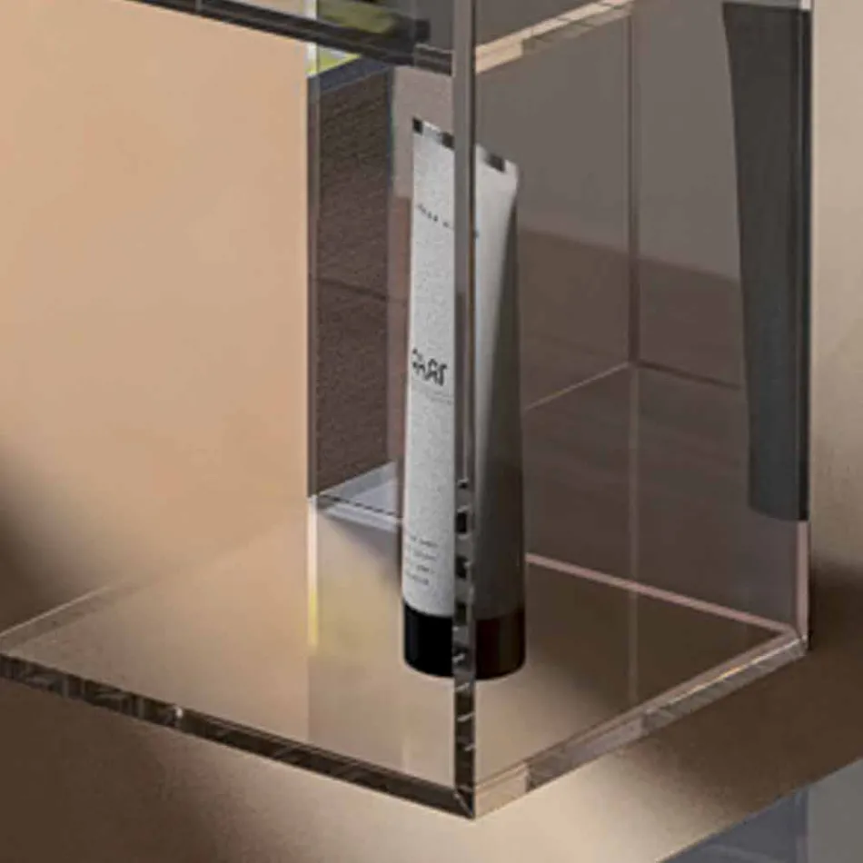 Dulap cu 3 compartimente design modern, L180xH900 mm, Adelia Viadurini