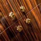 container mobil modern cu 4 usi din lemn de abanos lustruit Ada Viadurini