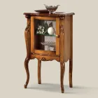 Mobilier clasic de sufragerie cu 1 usa din sticla sau lemn fabricat in Italia - Londra Viadurini