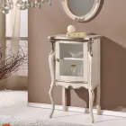 Mobilier Clasic de Sufragerie cu 1 Usa din Sticla sau Lemn Fabricat in Italia - Londra Viadurini