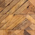 Cabinet de sufragerie din metal negru cu 3 sertare din lemn - Wreck Viadurini