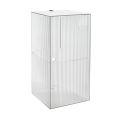 Dulap de baie din plexiglas, montat pe perete, în 4 culori, fabricat în Italia - Ligea