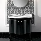 Dulap modern cu două uși lăcuite lucioase, fabricat în Italia - Candy Viadurini