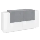 Mobila Sufragerie 2 Usi si 2 Usi Lemn 2 Finisaje - Theresse Viadurini