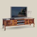 Suport TV clasic din lemn cu incrustații Made in Italy - Katerine