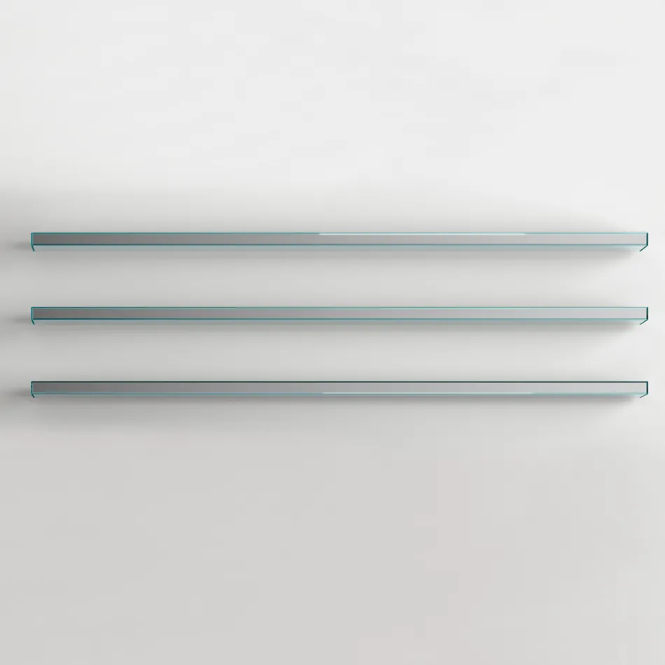 Suport TV cu 3 rafturi și container cu balamale Made in Italy - Roman Viadurini