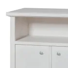 Suport TV cu compartiment deschis si 2 usi Made in Italy - Alpan Viadurini