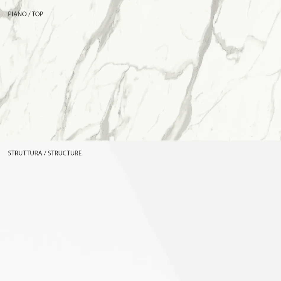 Suport TV din lemn cu 1 usa si 2 sertare - Tantalo Viadurini