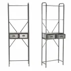 Dulap de baie modern industrial din fier - Pome Viadurini