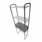 Dulap de baie modern industrial din fier - Pome Viadurini