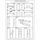 Dulap de baie modern industrial din fier - Pome Viadurini