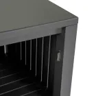 Dulap de exterior din aluminiu cu 1 ușă în diferite finisaje - Hotel Viadurini