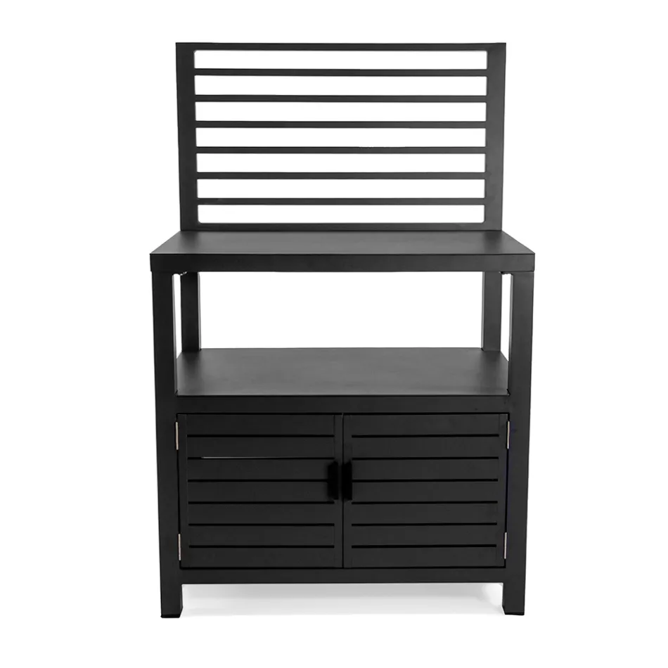 Dulap de exterior din aluminiu cu 2 uși - Camera Viadurini