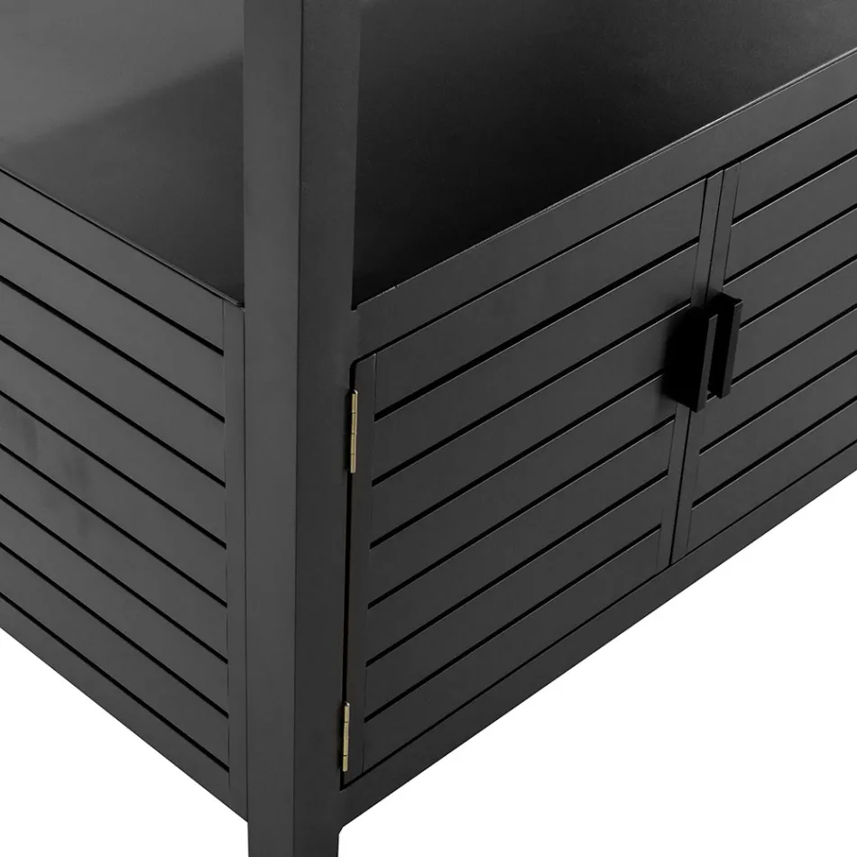 Dulap de exterior din aluminiu cu 2 uși - Camera Viadurini