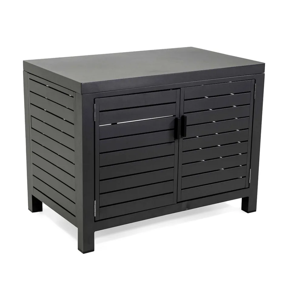 Dulap de exterior din aluminiu cu diferite finisaje - Camera Viadurini