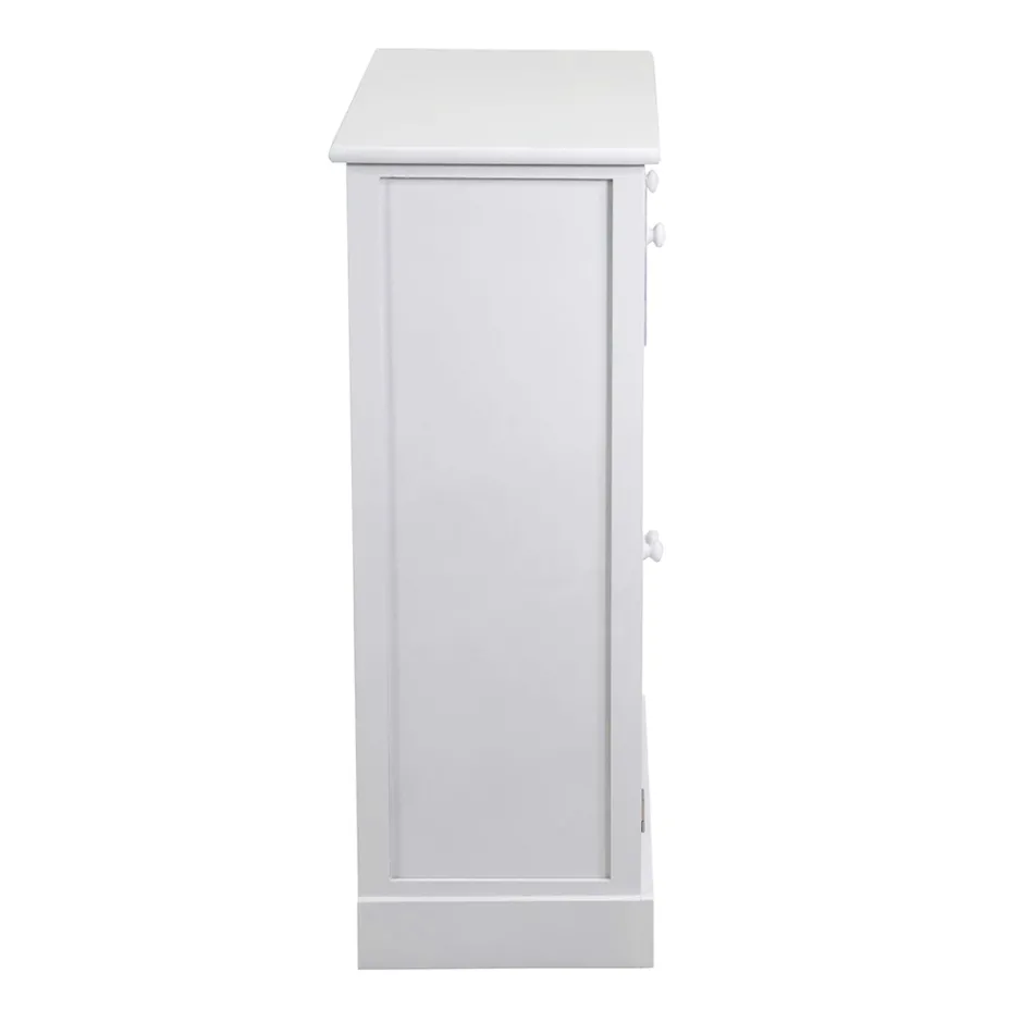 Dulap de interior din lemn cu 2 uși și 2 sertare - Meduse Viadurini