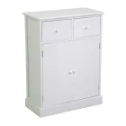 Dulap de interior din lemn cu 2 uși și 2 sertare - Meduse Viadurini