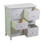 Dulap de interior din lemn cu 6 sertare - Jellyfish Viadurini