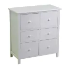 Dulap de interior din lemn cu 6 sertare - Jellyfish Viadurini