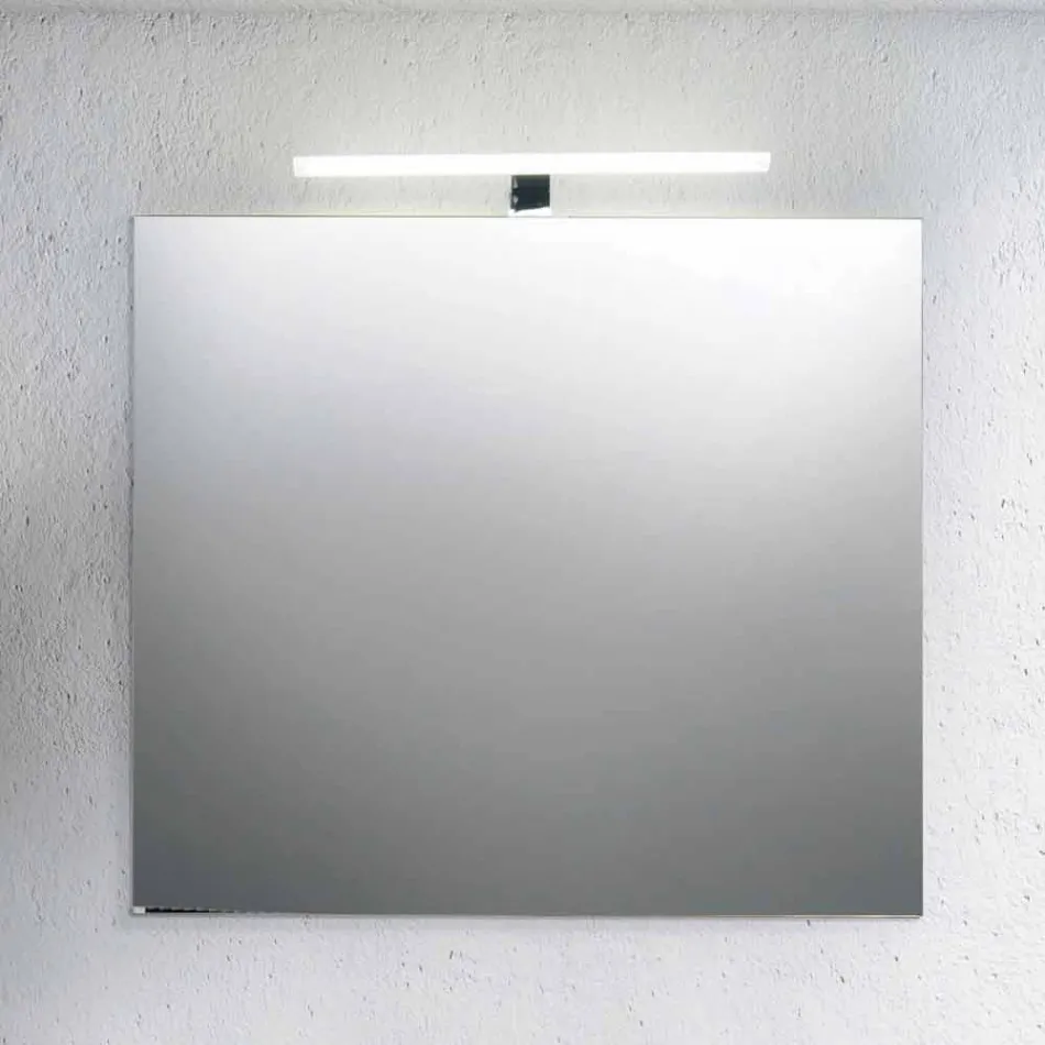 Mobilier de baie suspendat din lăcuit Mdf Fabricat în Italia - Becky Viadurini