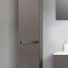 Mobilier de baie suspendat din lăcuit Mdf Fabricat în Italia - Becky Viadurini