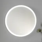 Mobilier de baie din lemn alb și nuc și ceramică 156 cm Fabricat în Italia - Renga Viadurini