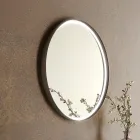 Mobilier de baie suspendat din metal, lemn MDF și Stonelight Made in Italy - Renga Viadurini