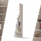 Casa mea Esquina Design colt biblioteca MDF lăcuită H220cm făcută în Italia Viadurini