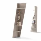Casa mea Esquina Design colt biblioteca MDF lăcuită H220cm făcută în Italia Viadurini
