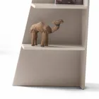 Casa mea Esquina Design colt biblioteca MDF lăcuită H220cm făcută în Italia Viadurini