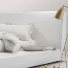 Casa mea Long Island a căpătat pat dublu din piele realizat în Italia Viadurini