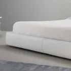 Casa mea Long Island a căpătat pat dublu din piele realizat în Italia Viadurini