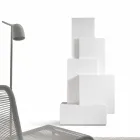 Casa mea Tetris Tetris mobilier mobil de cameră turn design de MDF H196cm făcute în Italia Viadurini