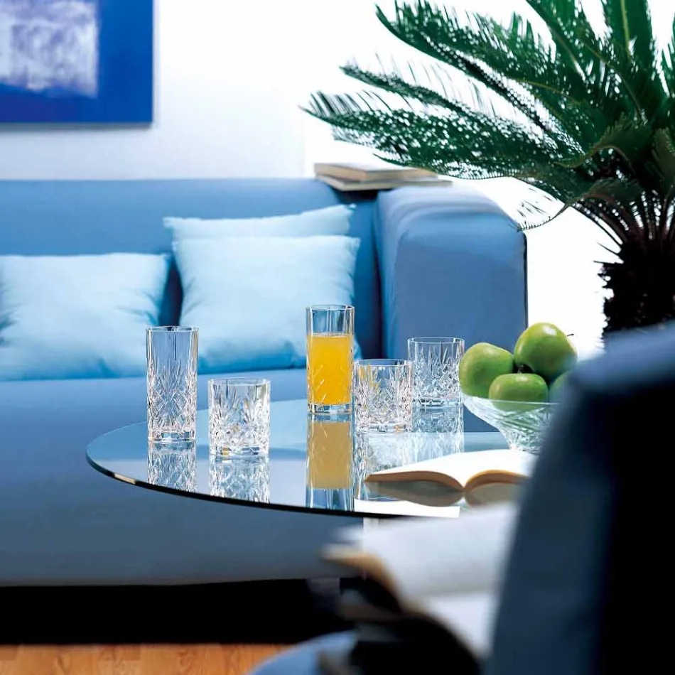 Ochelari de cocktail cu modă veche, pahar de cocktail, 12 bucăți, cristal - Cantabile Viadurini