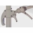 Umbrela exterioară Diametru 3,5m în poliester cu stâlp de aluminiu - Linfa Viadurini