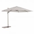 Umbrelă de exterior, diametru 3,5 m în poliester cu stâlp de aluminiu - Linfa
