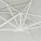 Umbrelă de grădină din aluminiu 3x4 cu țesătură din poliester - Fasma Viadurini