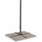 Umbrelă de grădină 3x4 din poliester cu structură din aluminiu - Texas Viadurini