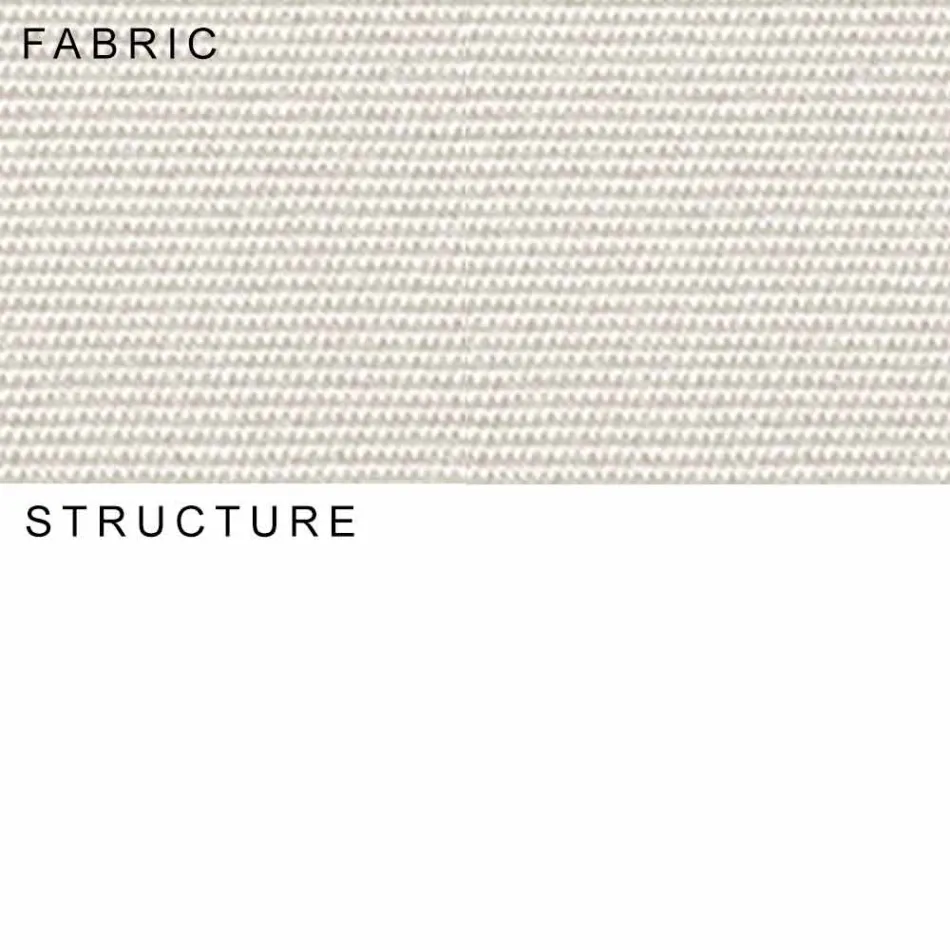 Umbrelă de grădină din țesătură acrilică și aluminiu Fabricată în Italia - Solero Viadurini