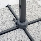 Umbrelă din poliester cu mâner și tijă laterală - Nexa Viadurini