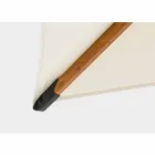 Umbrelă de exterior 3x3 din aluminiu cu țesătură din poliester bej - Leano Viadurini